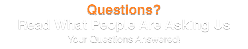 Frequently Asked Questions