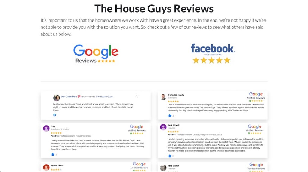 The House Guys Reviews