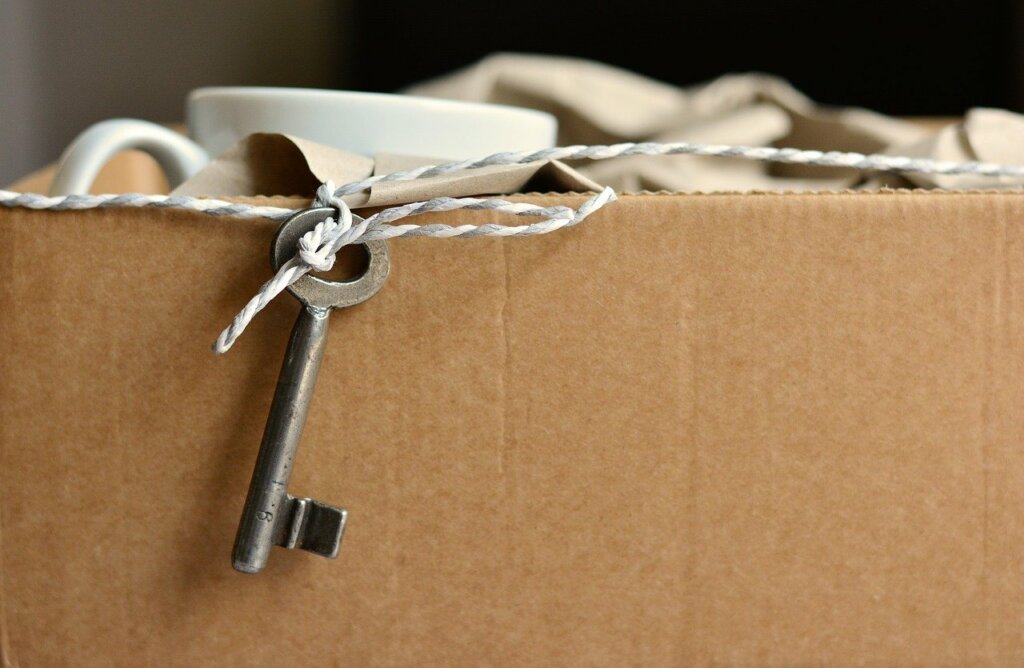 make down payment before moving