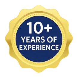 10 Years of experience 