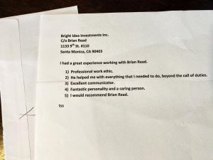Customer Review Letter