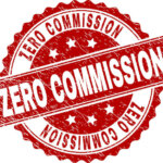 ZERO COMMISSION seal stamp
