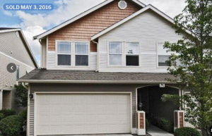 Sold Townhouse - Lynnwood WA