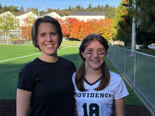 Proud soccer parent moment