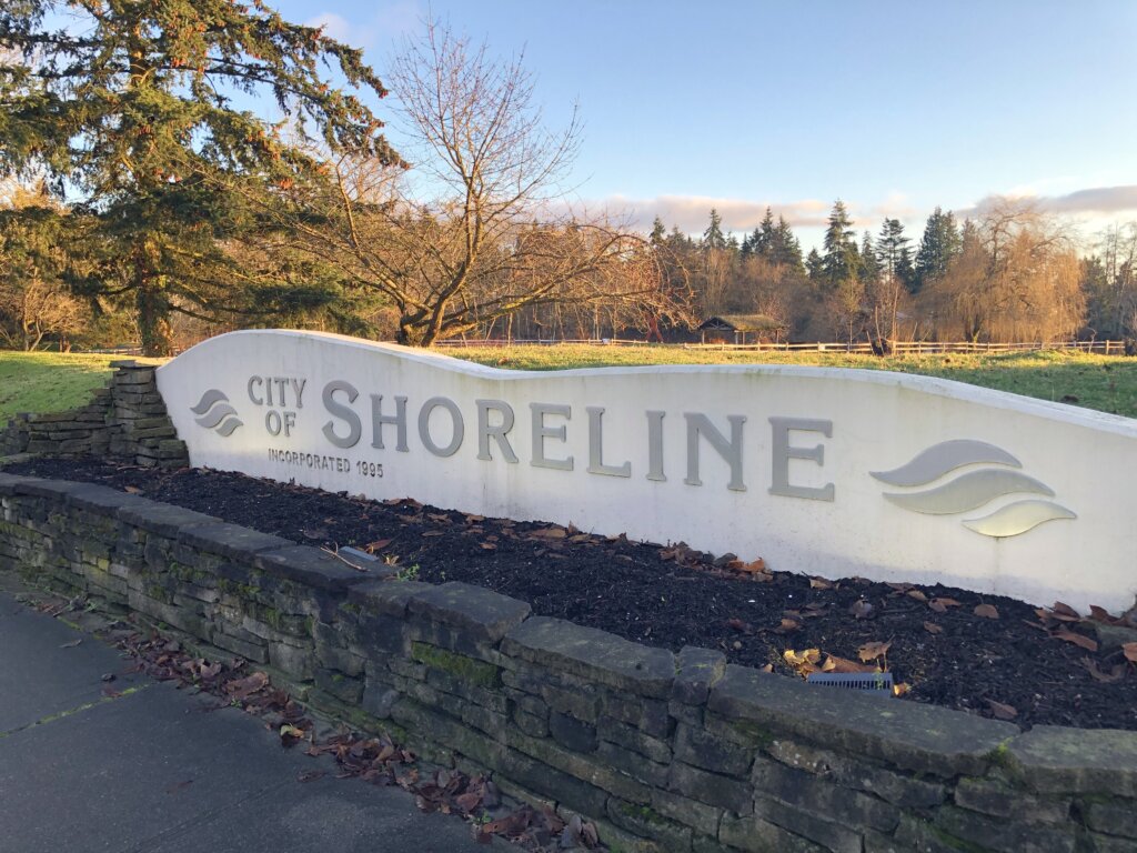 Shoreline City Sign