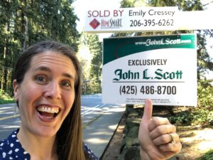 Living in a home you bought in Snohomish Washington.