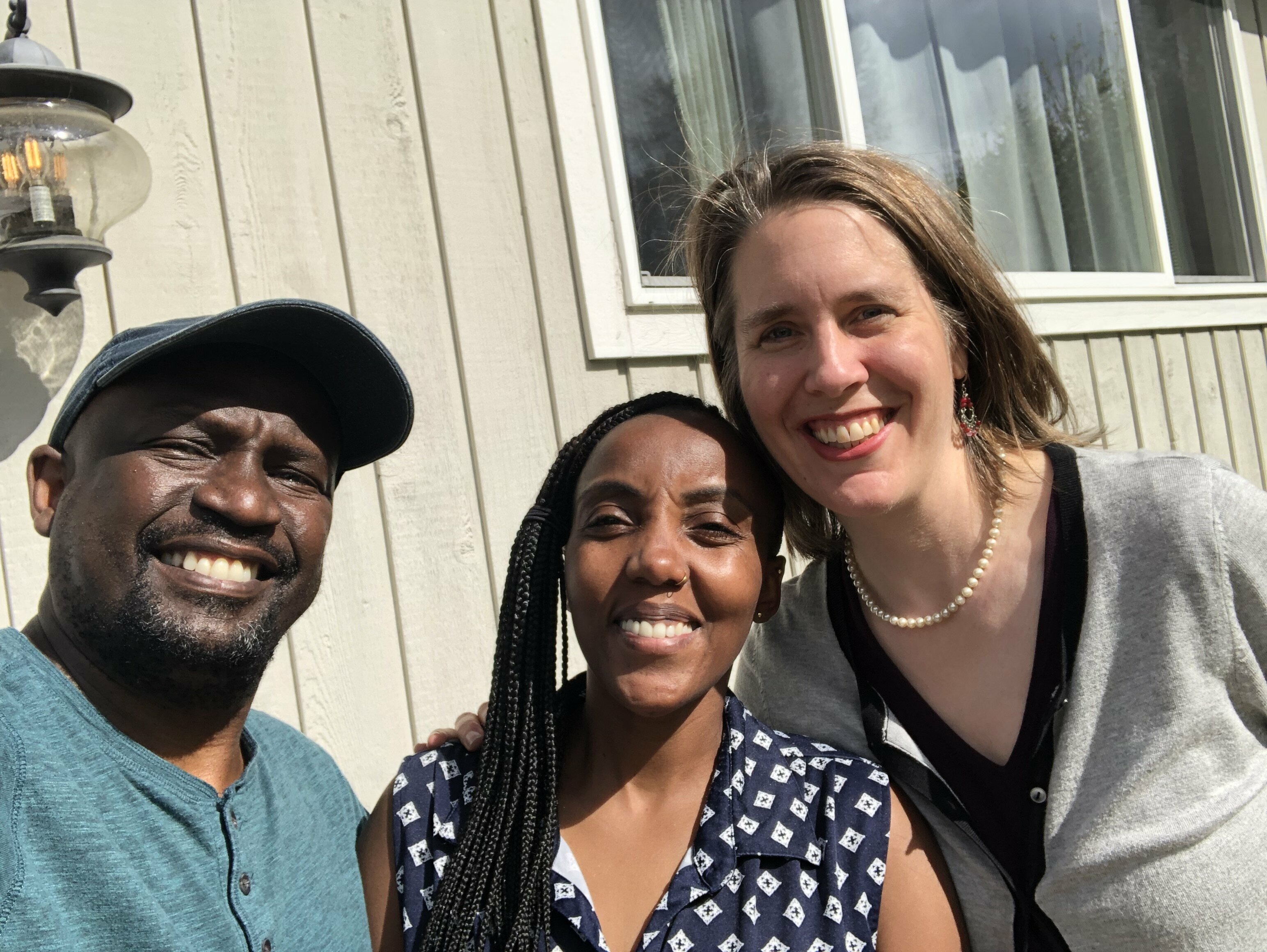 Emily Cressey with clients in Lake Stevens