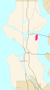 Broadmoor Neighborhood In Seattle, WA - Map