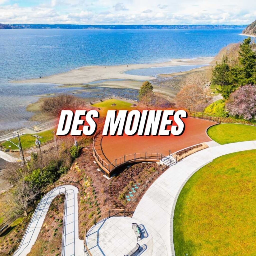 Des Moines Neighborhood in Seattle WA