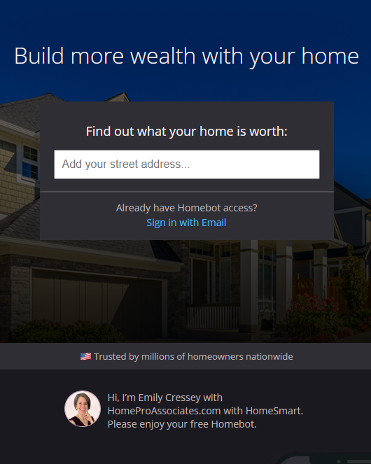 Free Home Evaluation via Homebot