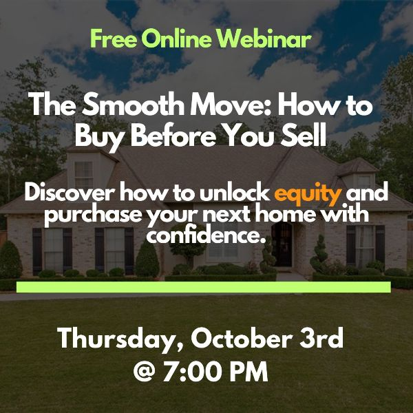 Washington Webinar: From Selling to Buying: A Seamless Plan for Your Next Move