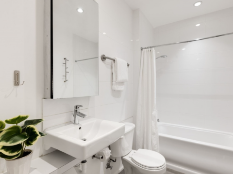 Modern Condo in the Heart of Capitol Hill Bathroom