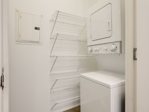 Modern Condo in the Heart of Capitol Hill Laundry Area