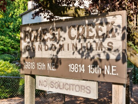 1-Bedroom Condo at Forest Creek Condominiums in Shoreline