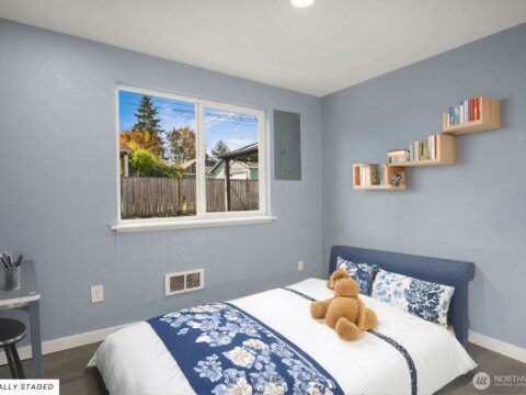 Affordable 3-Bedroom Home in Tacoma, WA Bedroom