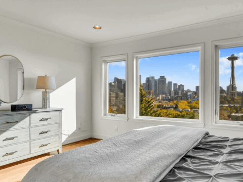 Elegant Remodeled Home with Seattle Skyline View - (16)