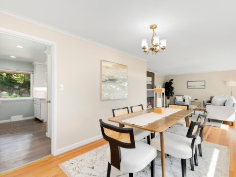 2 Bedroom Home in Normandy Park WA for Sale by Seattle Realtor Emily Cressey Dining Area