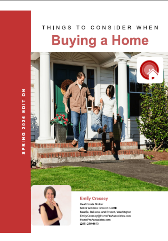 Things To Consider When Buying A Home with Seattle Realtor Emily Cressey