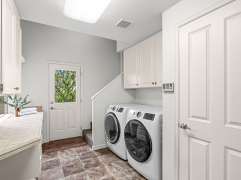 Luxury Homes in Edmonds WA with Puget Sound View by Emily Cressey Seattle Realtor Laundry Area