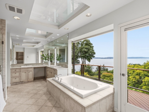 Luxury Homes in Edmonds WA with Puget Sound View by Emily Cressey Seattle Realtor Bathroom