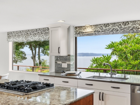 Luxury Homes in Edmonds WA with Puget Sound View by Emily Cressey Seattle Realtor Kitchen