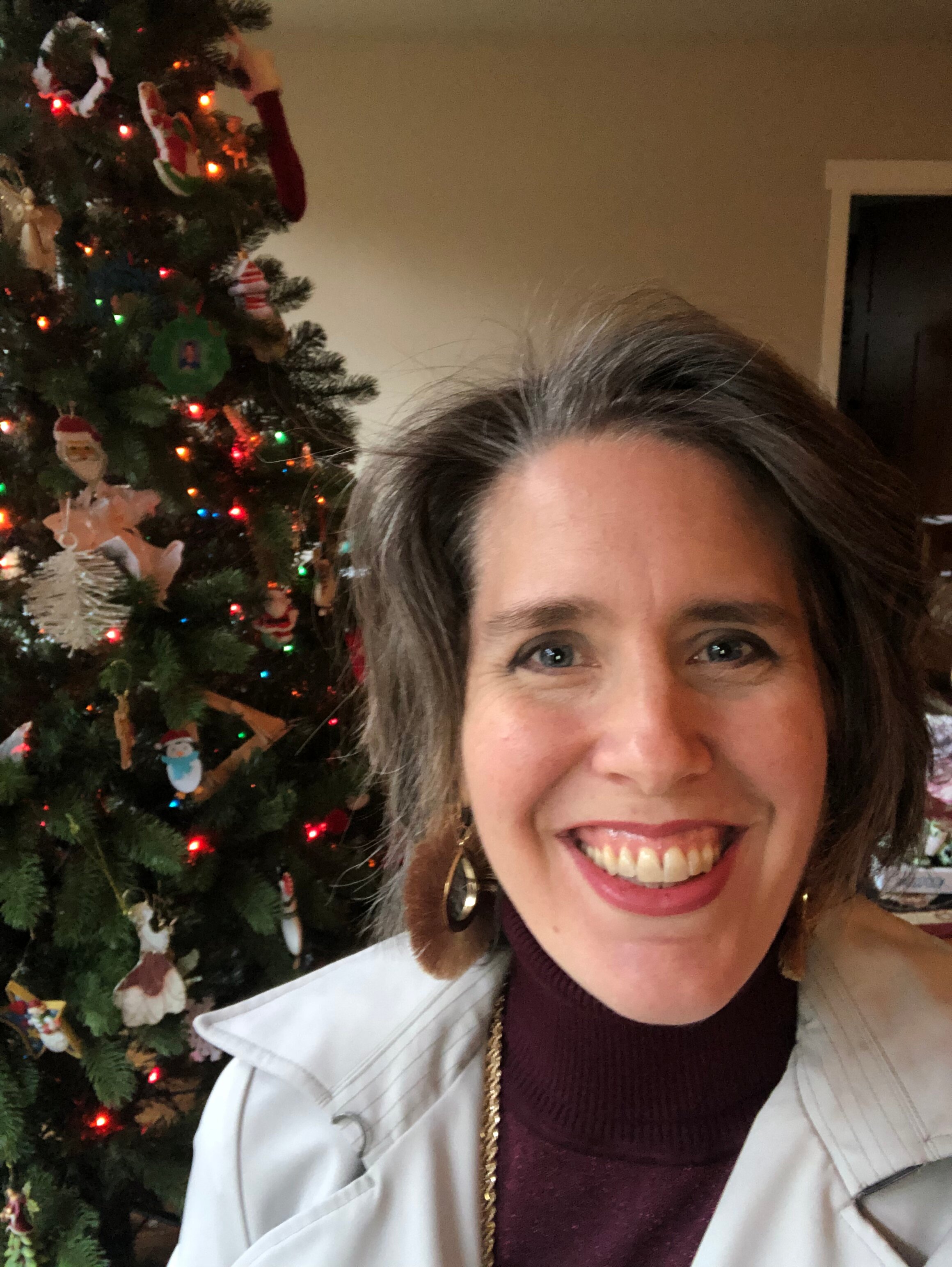 Emily Cressey sharing Christmas thoughts during the holiday season