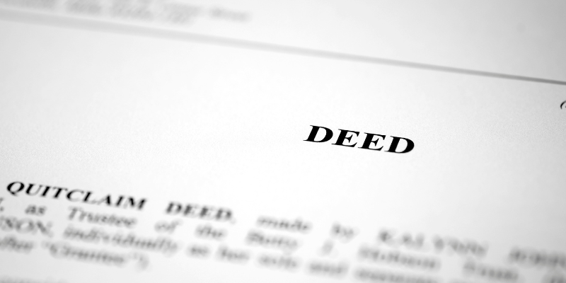 Is a deed required to sell a house Chicago