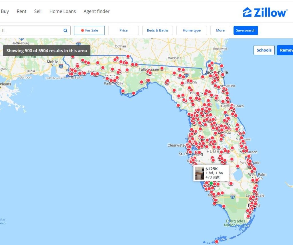 List your house on zillow