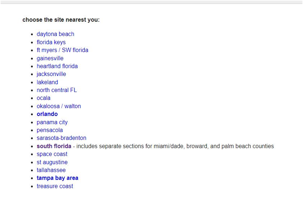 List your home on craigslist