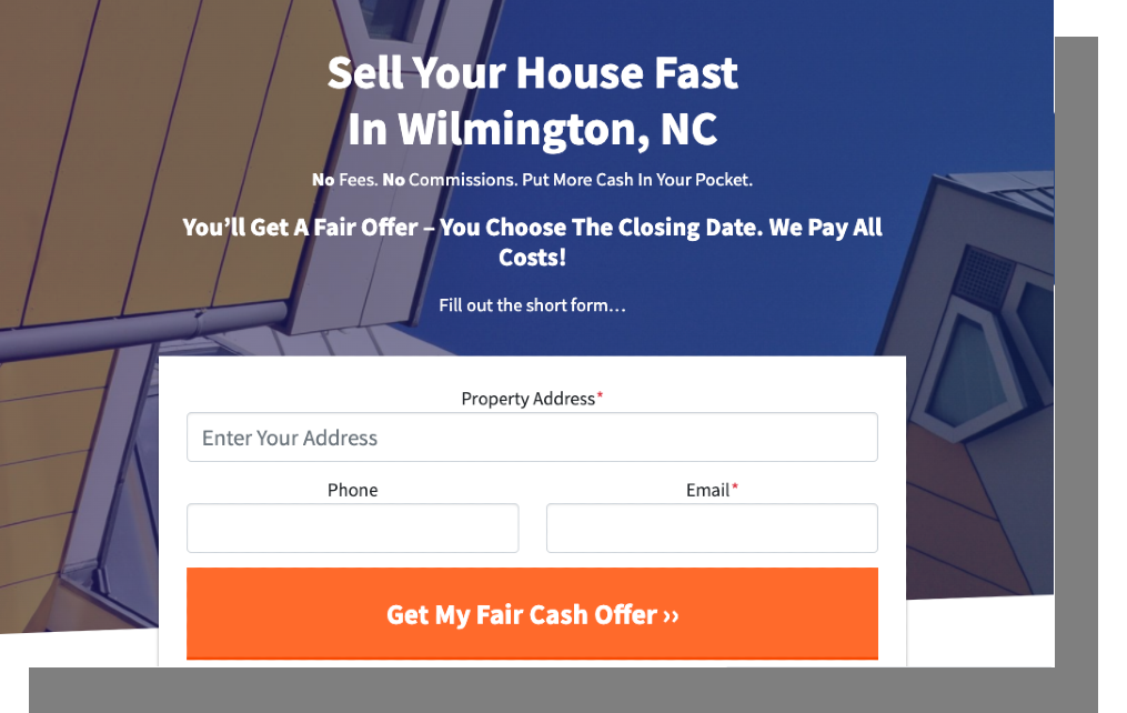 sell your house in Wilmington NC.