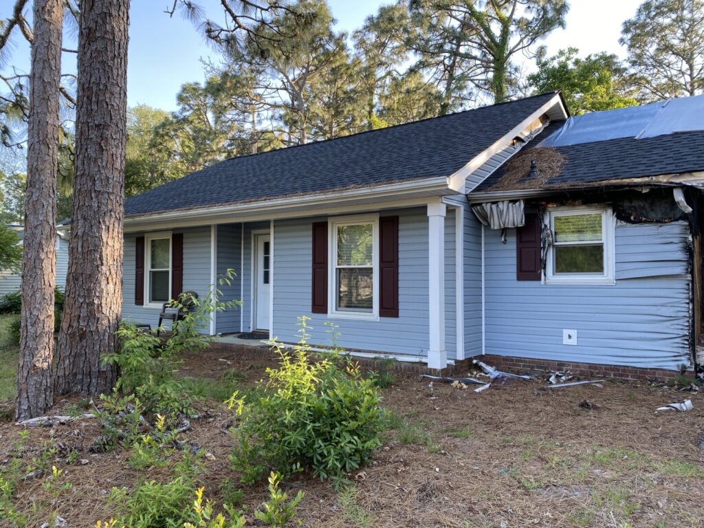 Fire Damaged Home Bought for Cash in Charlotte North Carolina