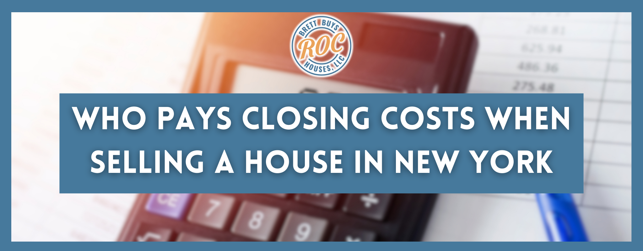 Who Usually Pays Closing Costs in New York