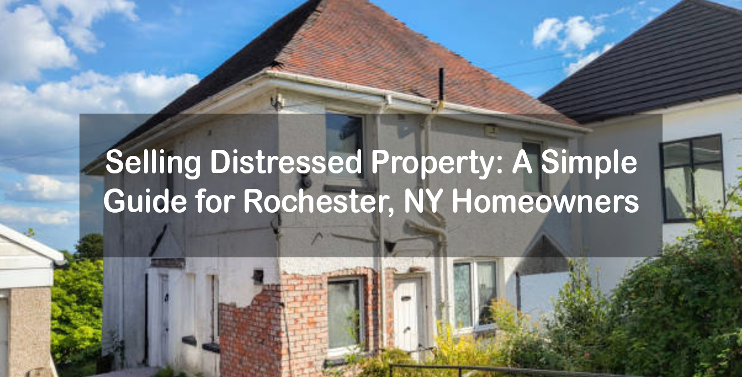 Selling Distressed Property: A Simple Guide for Rochester, NY Homeowners