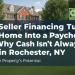 Seller Financing Turns Home Into a Paycheck in Rochester NY