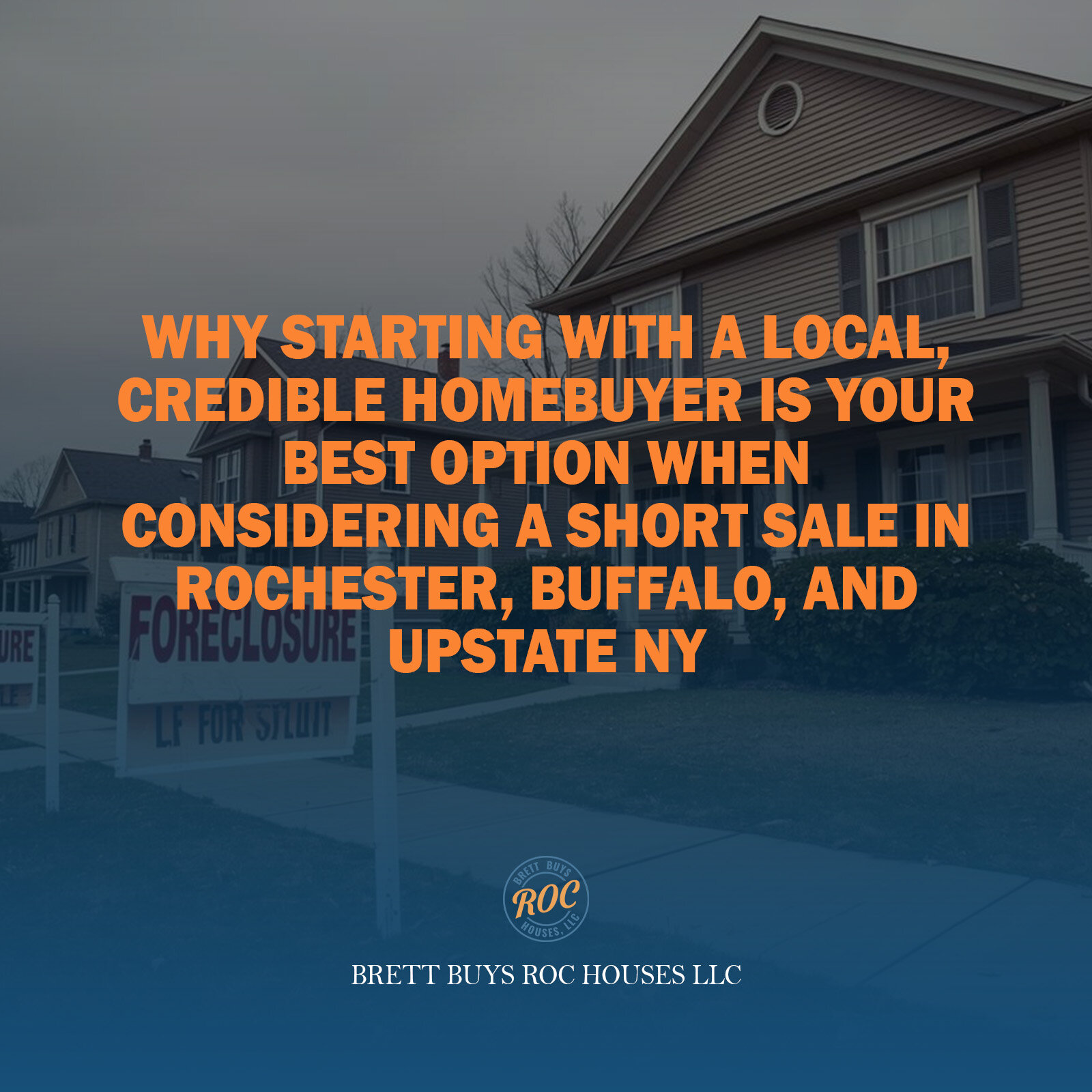 Why Starting with a Local, Credible Homebuyer is Your Best Option