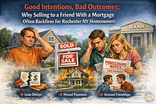 Good Intentions, Bad Outcomes: Why Selling to a Friend With a Mortgage Often Backfires for Rochester NY Homeowners