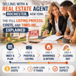 Selling With a Real Estate Agent in Rochester, New York: The Full Listing Process, Costs, and Timeline Explained