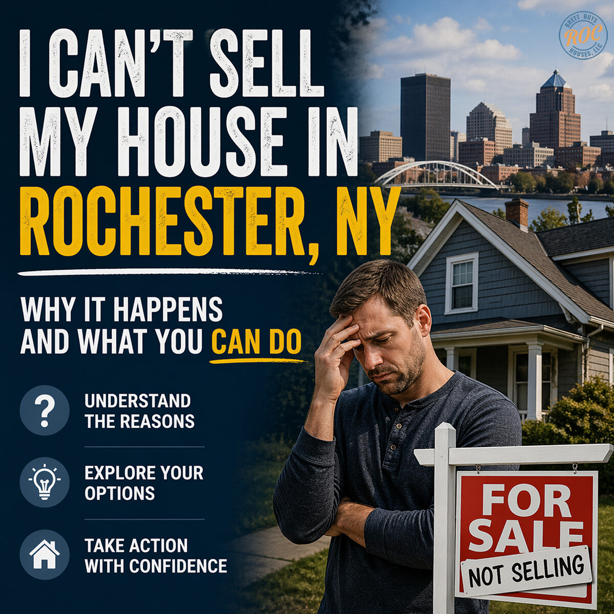 I Can’t Sell My House in Rochester, NY