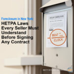 hetpa laws: foreclosure in new york