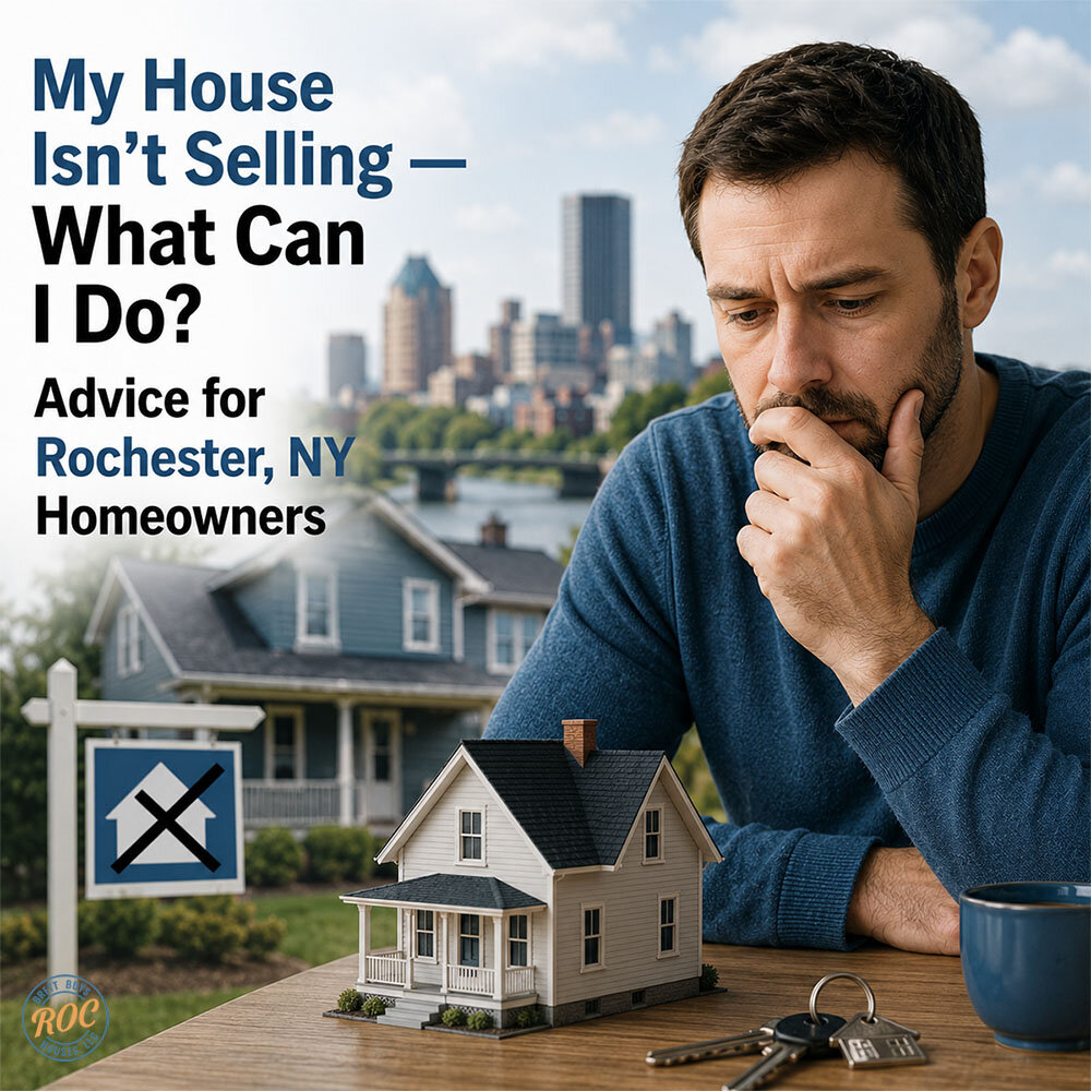 My House Isn’t Selling — What Can I Do? Advice for Rochester, NY Homeowners
