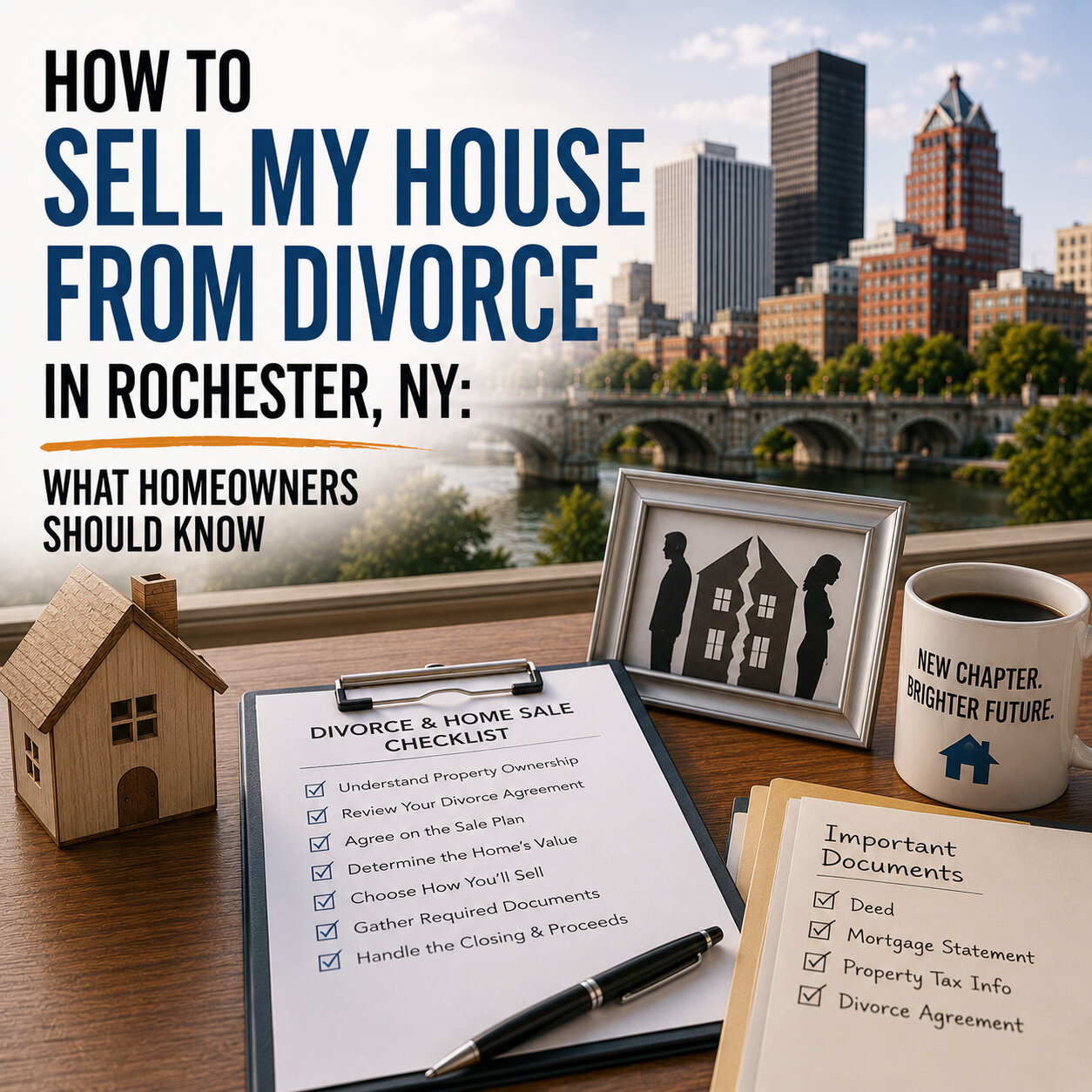 How to Sell My House From Divorce in Rochester, NY