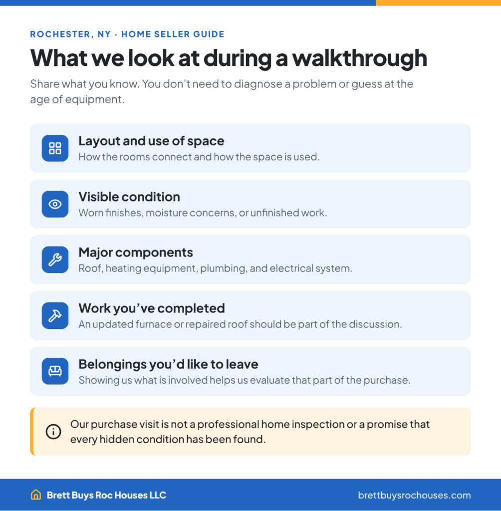 What cash buyers look for in a walkthrough