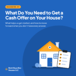 What you need to get a cash offer on your house in Rochester, NY: a house beside a checklist