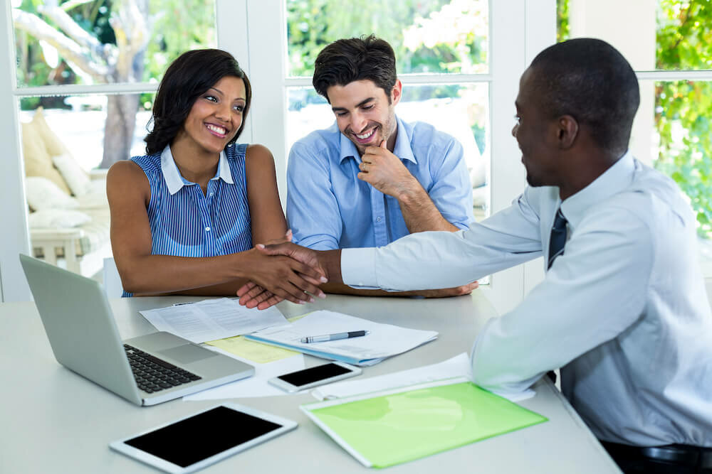 Talk to real estate professionals