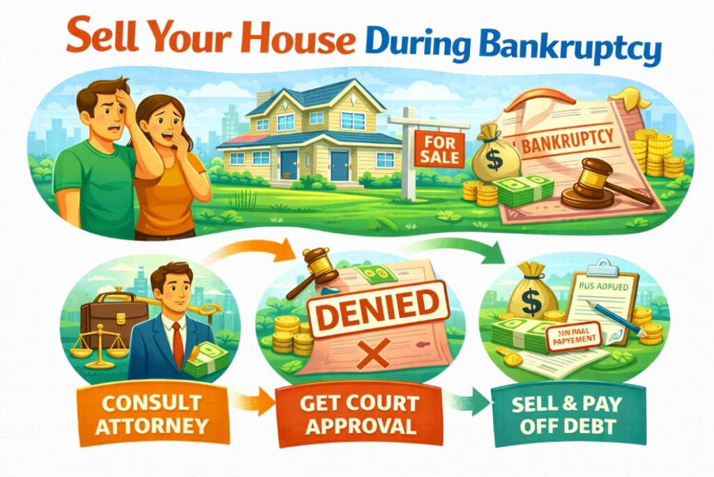 Sell My House in Irvine While Going Through Bankruptcy
