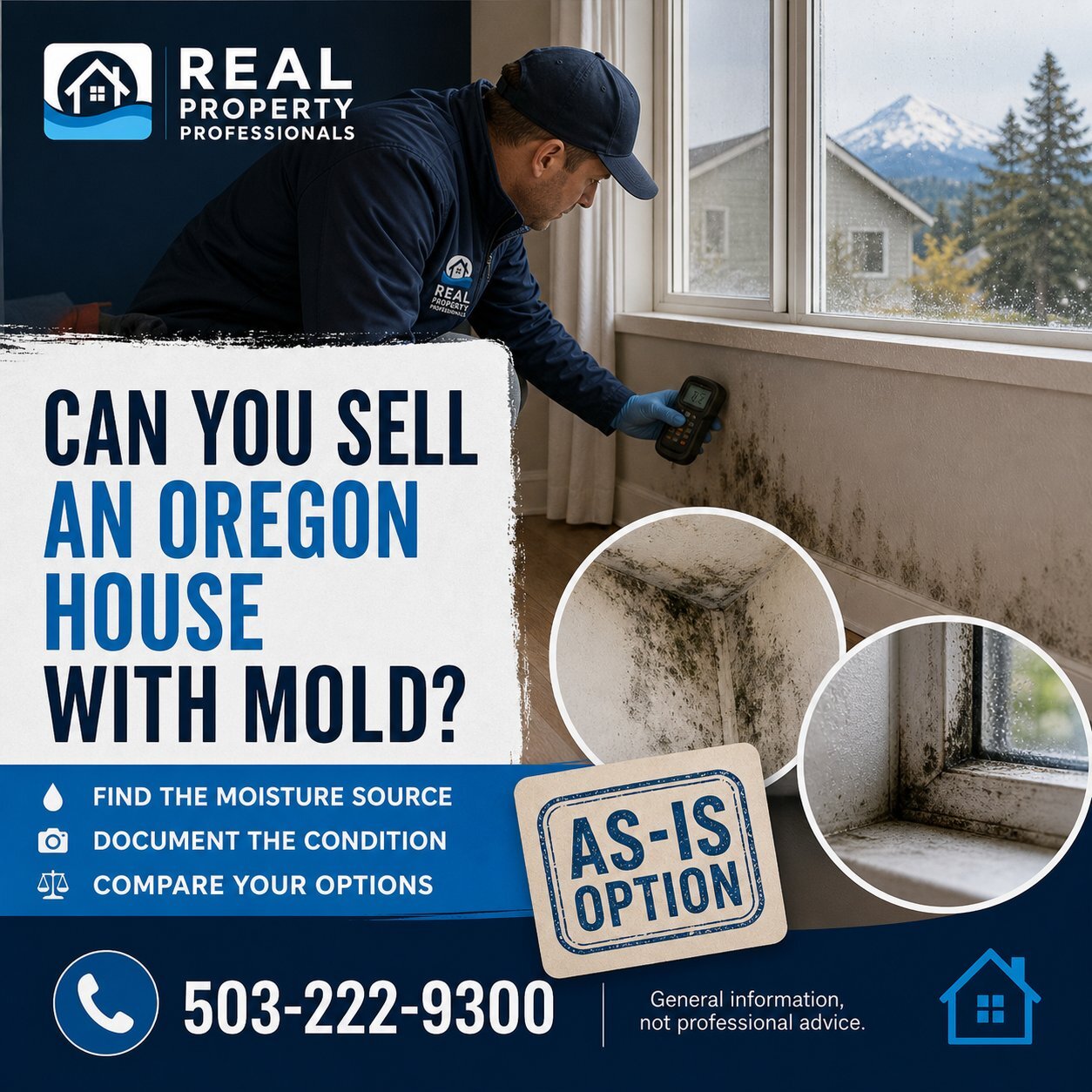 Can You Sell an Oregon House With Mold? - Real Property Professionals