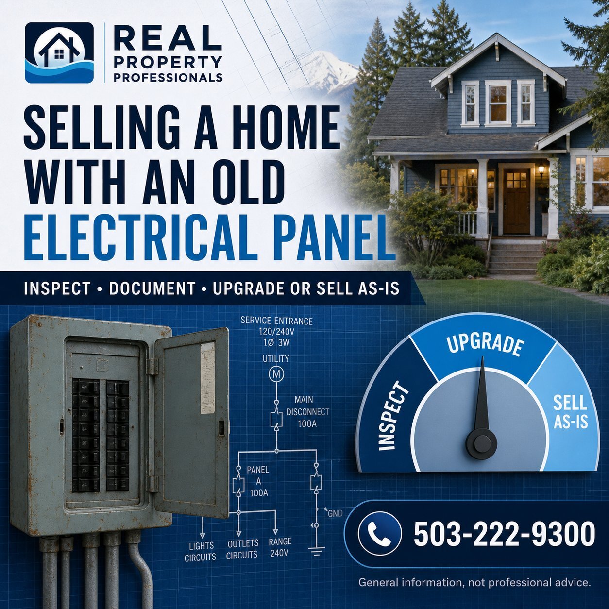 Selling an Oregon House With an Old Electrical Panel - Real Property Professionals