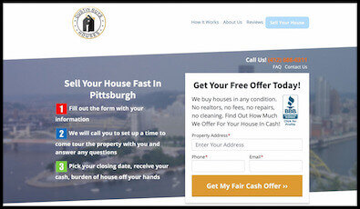 sell your house fast pittsburgh page