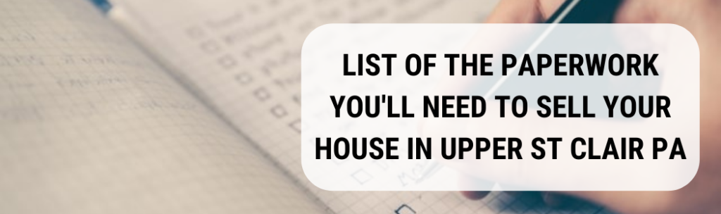 We buy houses in Upper St Clair PA