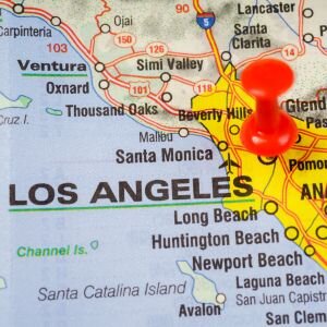 Area Neighborhood Map Los Angeles